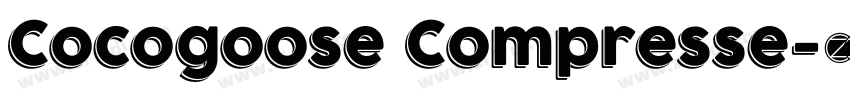 Cocogoose Compresse字体转换